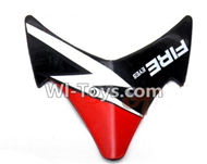 Subotech S902 Spare parts-16 Horizontal Wing(Red&Black) Spare Parts Replacement Accessories For Subotech S902 RC Helicopter,Huge RC Helicopter 